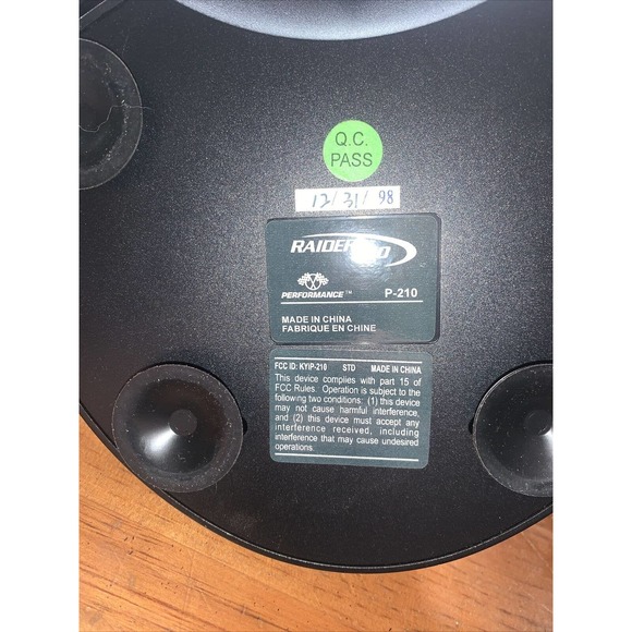 Interact P210 Performance Raider Pro Joystick for Windows 95/98 Vintage tested - Picture 6 of 10